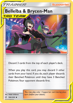 Bellelba & Brycen-Man Cosmic Eclipse card