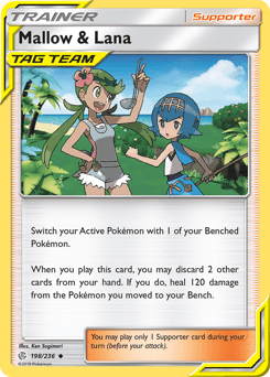 Mallow & Lana Cosmic Eclipse card