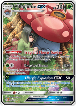 Vileplume-GX Cosmic Eclipse card