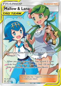 Mallow & Lana Cosmic Eclipse card