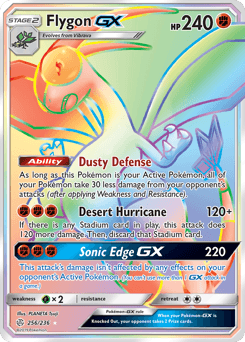 Flygon-GX Cosmic Eclipse card