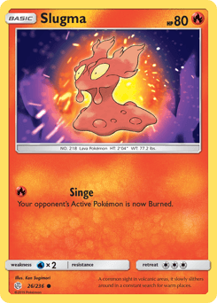 Slugma Cosmic Eclipse card