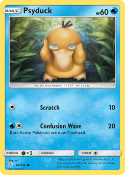 Psyduck Cosmic Eclipse card