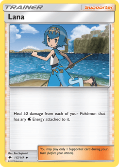 Lana Burning Shadows card