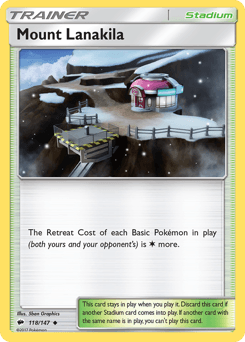 Mount Lanakila Burning Shadows card