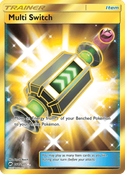 Multi Switch Burning Shadows card