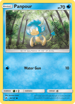 Panpour Burning Shadows card