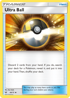 Ultra Ball Shining Legends card