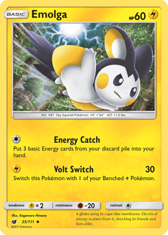 Emolga Crimson Invasion card