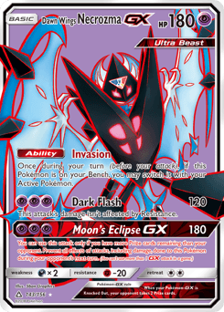 Dawn Wings Necrozma-GX Ultra Prism card