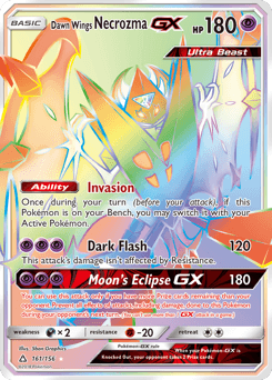 Dawn Wings Necrozma-GX Ultra Prism card