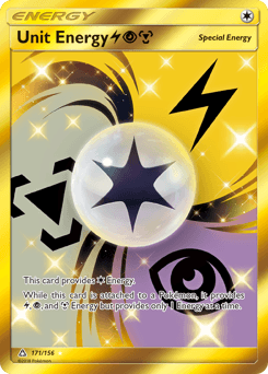 Unit Energy LightningPsychicMetal Ultra Prism card