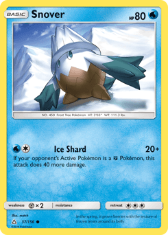 Snover Ultra Prism card