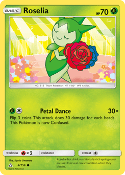 Roselia Ultra Prism card