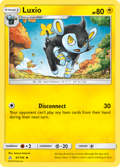 Luxio Ultra Prism card