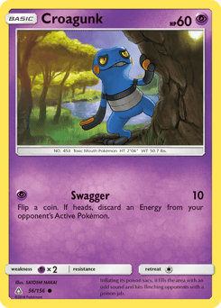 Croagunk Ultra Prism card