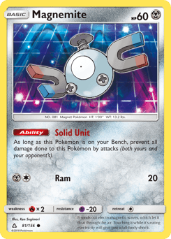 Magnemite Ultra Prism card
