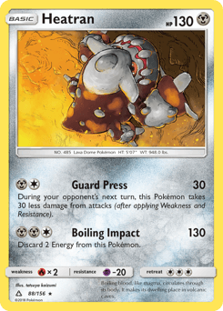 Heatran Ultra Prism card