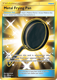 Metal Frying Pan Forbidden Light card