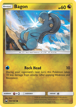 Bagon Celestial Storm card