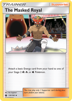 The Masked Royal Celestial Storm card