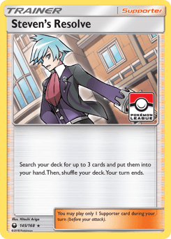 Steven's Resolve Celestial Storm card