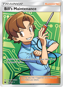 Bill's Maintenance Celestial Storm card