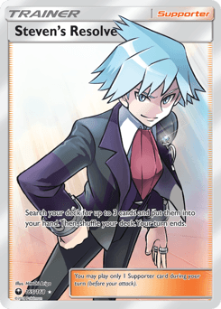 Steven's Resolve Celestial Storm card