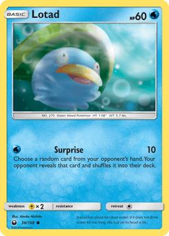 Lotad Celestial Storm card