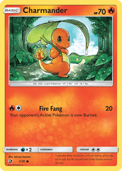 Charmander Dragon Majesty card