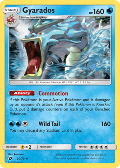 Gyarados Dragon Majesty card