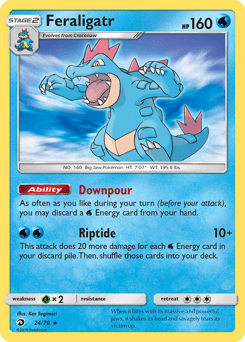 Feraligatr Dragon Majesty card