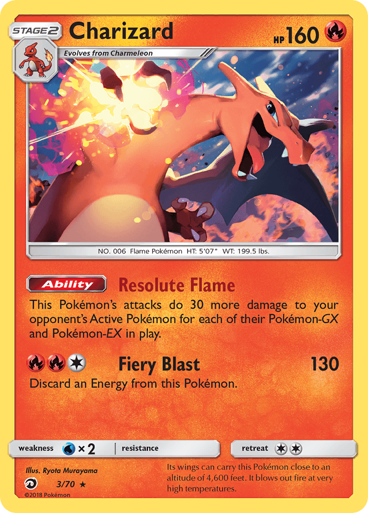Charizard Dragon Majesty card