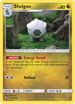 Shelgon Dragon Majesty card