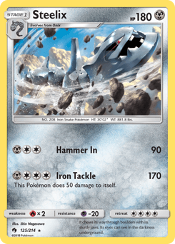 Steelix Lost Thunder card