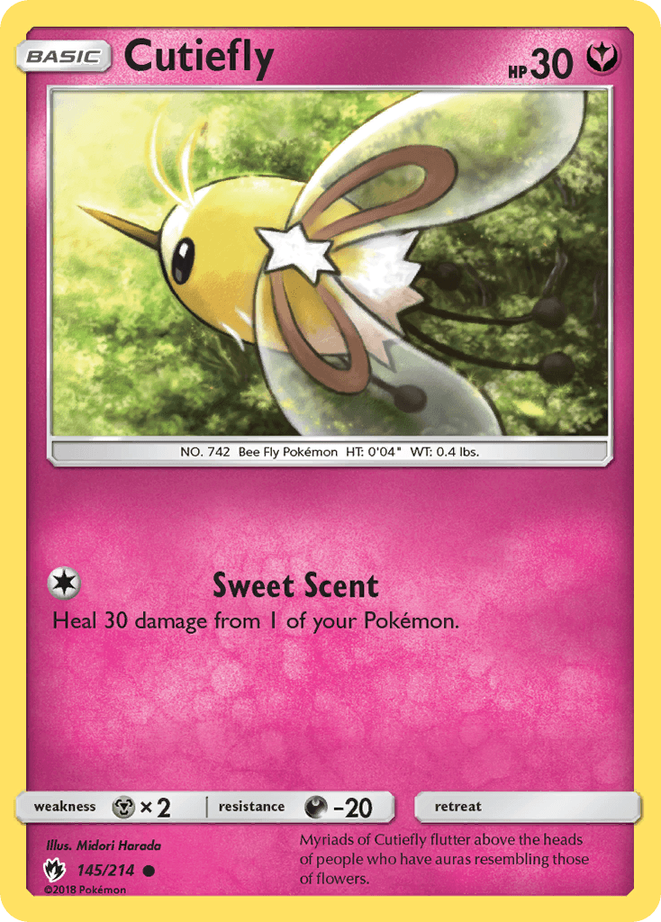 Cutiefly Lost Thunder card