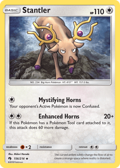 Stantler Lost Thunder card
