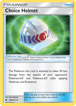 Choice Helmet Lost Thunder card