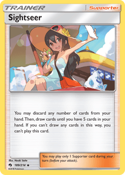 Sightseer Lost Thunder card