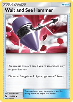 Wait and See Hammer Lost Thunder card