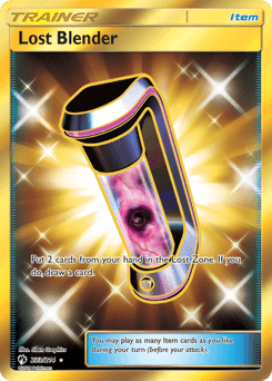 Lost Blender Lost Thunder card