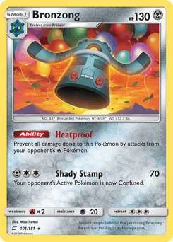 Bronzong Team Up card
