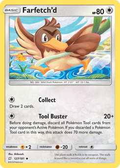Farfetch'd Team Up card