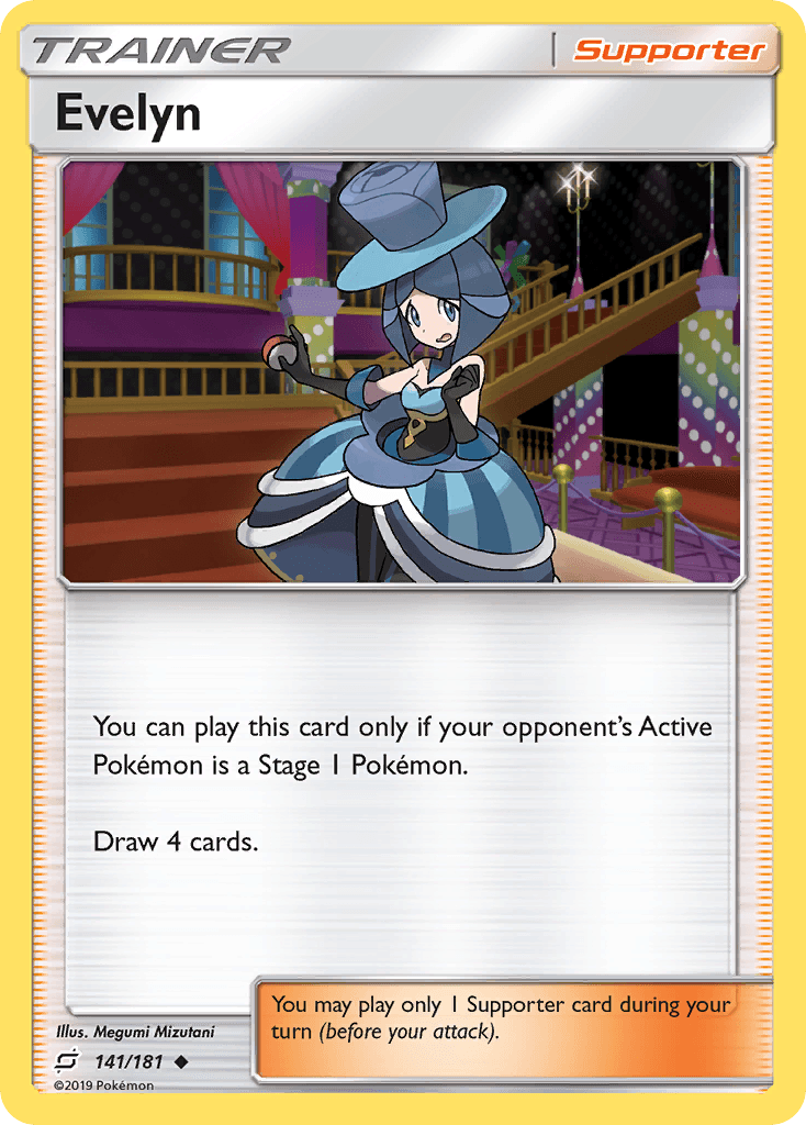 Evelyn Team Up card