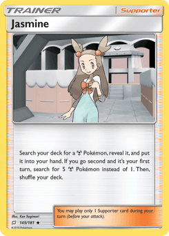 Jasmine Team Up card