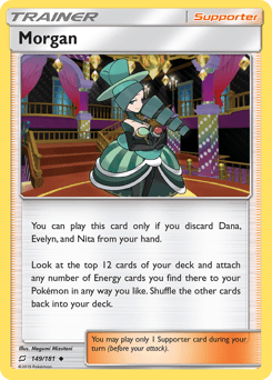 Morgan Team Up card