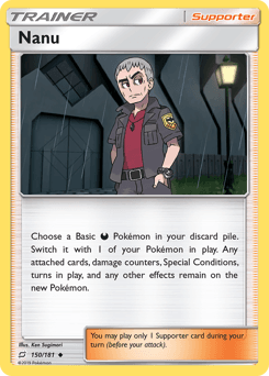 Nanu Team Up card
