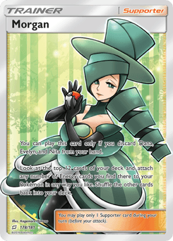 Morgan Team Up card