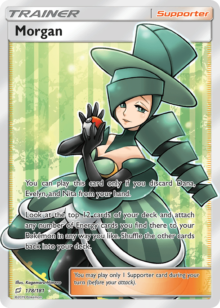 Morgan Team Up card