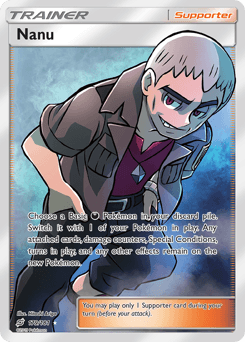 Nanu Team Up card